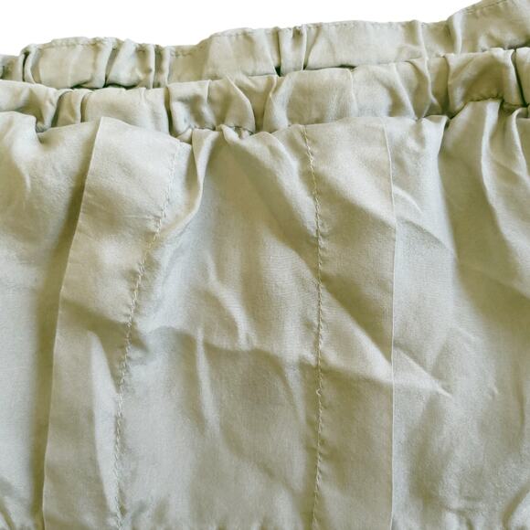 ISABEL MARANT silk mini skater skirt in champagne Size 1 S - Picture 5 of 6